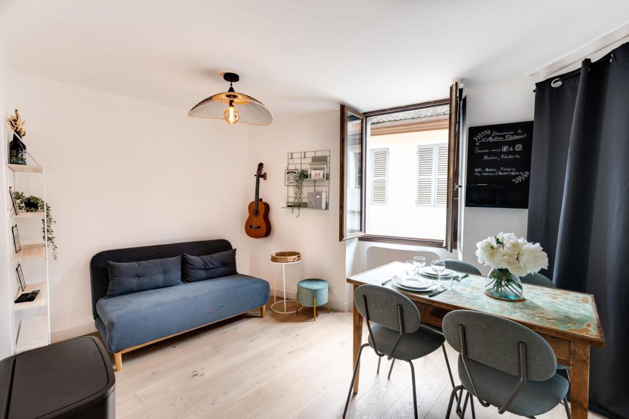 L'Atelier Filaterie - Apartment For 2 People アヌシー エクステリア 写真